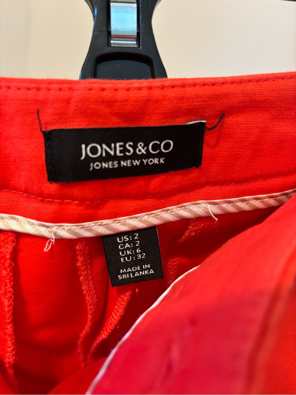 Jones New York Red Women's Pants - Picture 3 of 3